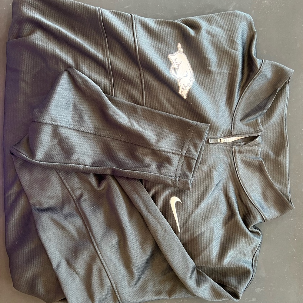 Arkansas Razorbacks Nike Dri-FIT Black Pullover